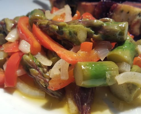 Grillgemüse mit Spargel