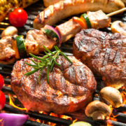 Herren des Feuers Grillgut