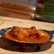 Detail der Gulaschsuppe