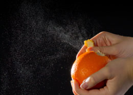 Orangenschale