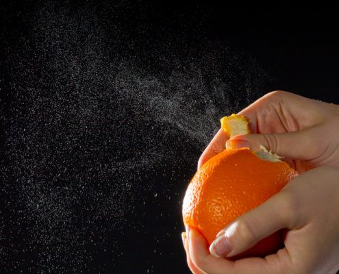 Orangenschale