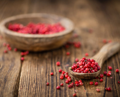 Rosa Beeren