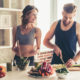 Sportler Kochen