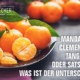 Mandarinenarten