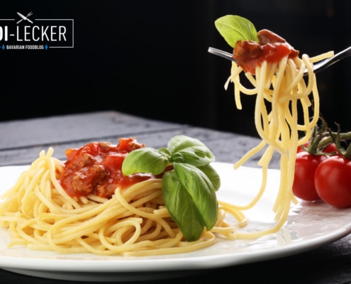 Spaghetti essen
